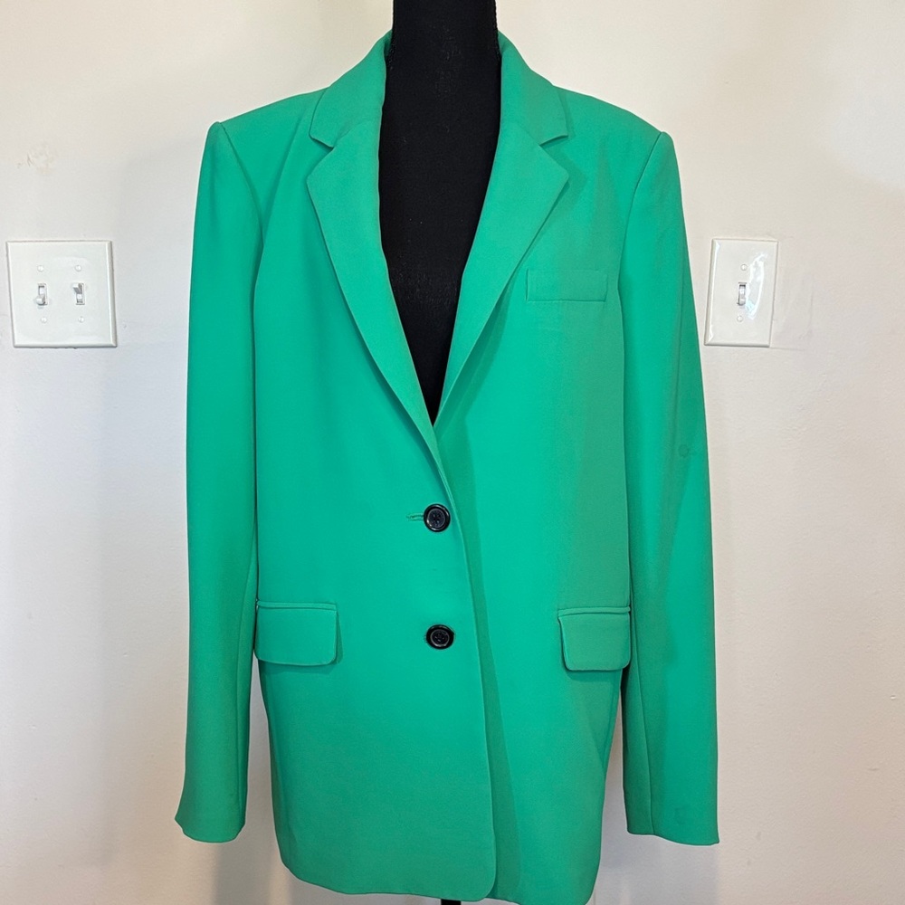 Karl Lagerfeld Vibrant Green Blazer